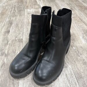 Black Chunky Boots